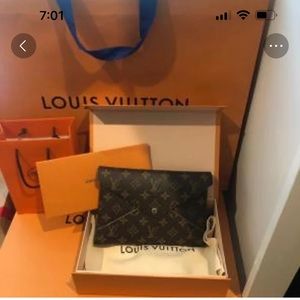 Used Louis Vuitton large Kirigami Pochette authentic-